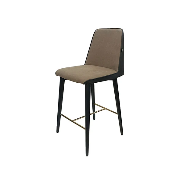 صندلی کانتر بدون دسته نظری مدل نایس پایه چوبی